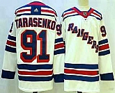 Men's New York Rangers #91 Vladimir Tarasenko White Stitched NHL Jersey,baseball caps,new era cap wholesale,wholesale hats